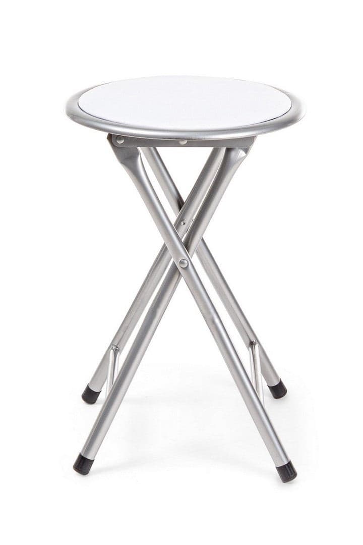 Sgabello per interno "Joy" Struttura In Acciaio Verniciato A Polvere, 30 x 30 x 45 h cm Casa e cucina/Arredamento/Studio/Sedie e Sgabelli/Sgabelli Decor Space - Altamura, Commerciovirtuoso.it
