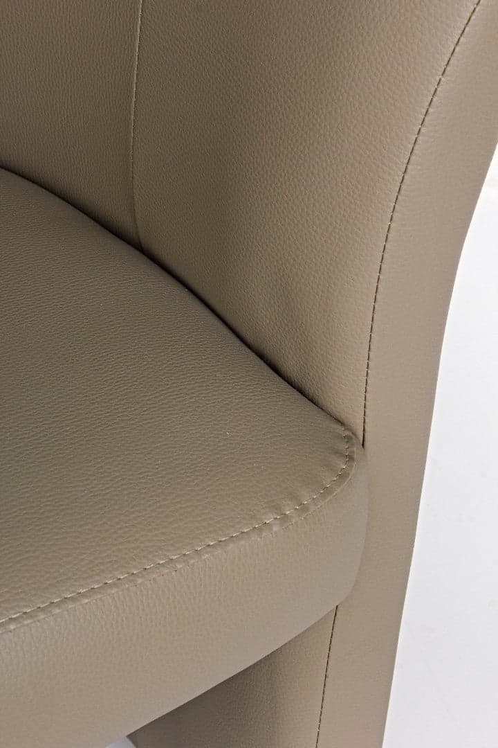 Poltrona "Rita" per interno, Struttura In Legno Di Pino E Compensato, Rivestimento In Similpelle 94% Pvc 6% Poliuretano 64,5 x 59,5 x 78h cm - 34
