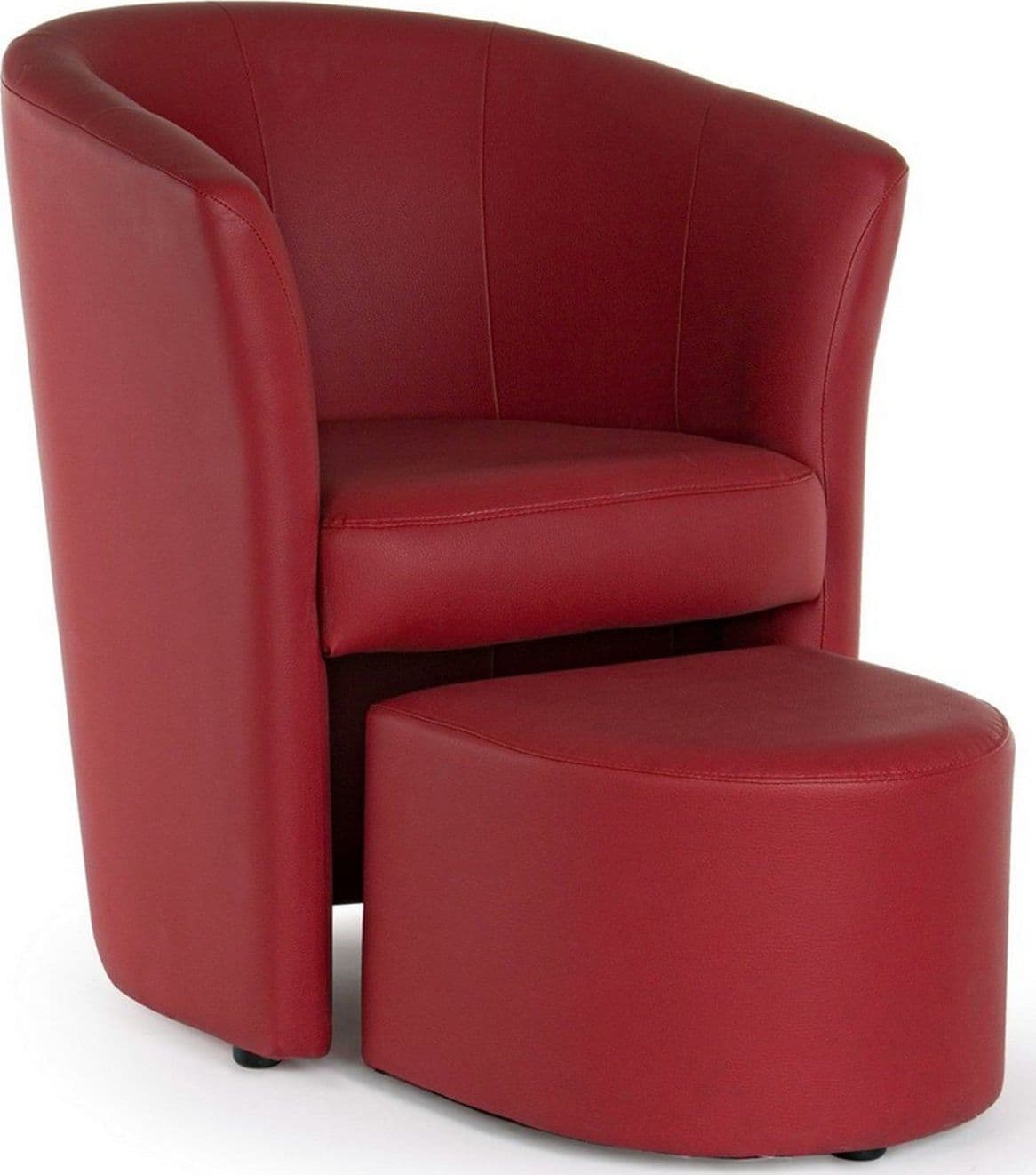 Poltrona "Rita" per interno, Struttura In Legno Di Pino E Compensato, Rivestimento In Similpelle 94% Pvc 6% Poliuretano 64,5 x 59,5 x 78h cm - 38