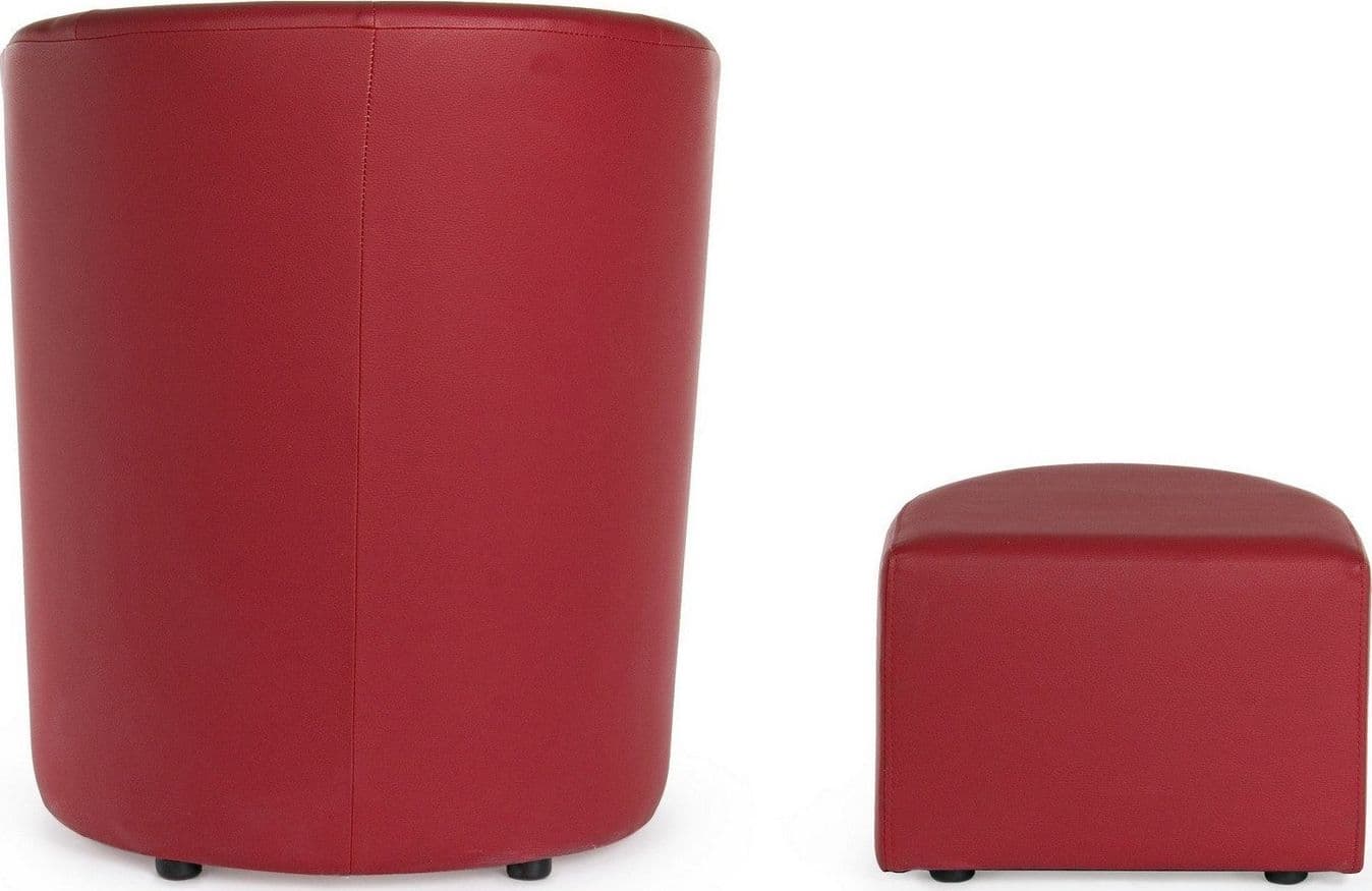 Poltrona "Rita" per interno, Struttura In Legno Di Pino E Compensato, Rivestimento In Similpelle 94% Pvc 6% Poliuretano 64,5 x 59,5 x 78h cm - 41