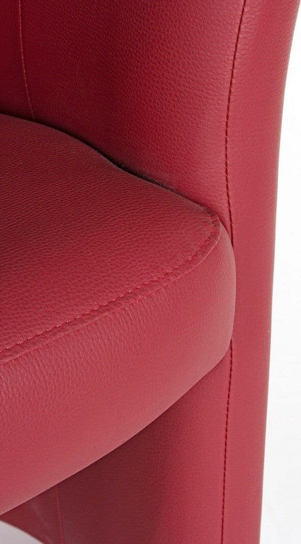 Poltrona "Rita" per interno, Struttura In Legno Di Pino E Compensato, Rivestimento In Similpelle 94% Pvc 6% Poliuretano 64,5 x 59,5 x 78h cm - 44
