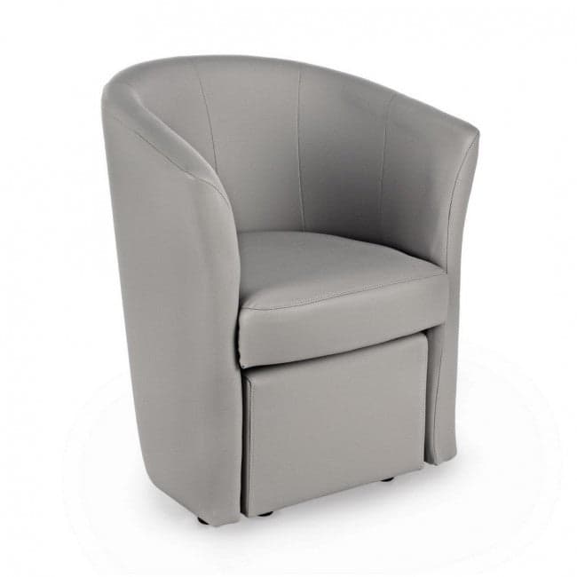 Poltrona "Rita" per interno, Struttura In Legno Di Pino E Compensato, Rivestimento In Similpelle 94% Pvc 6% Poliuretano 64,5 x 59,5 x 78h cm in Poltrone Decor Space - Altamura, commercioVirtuoso.it