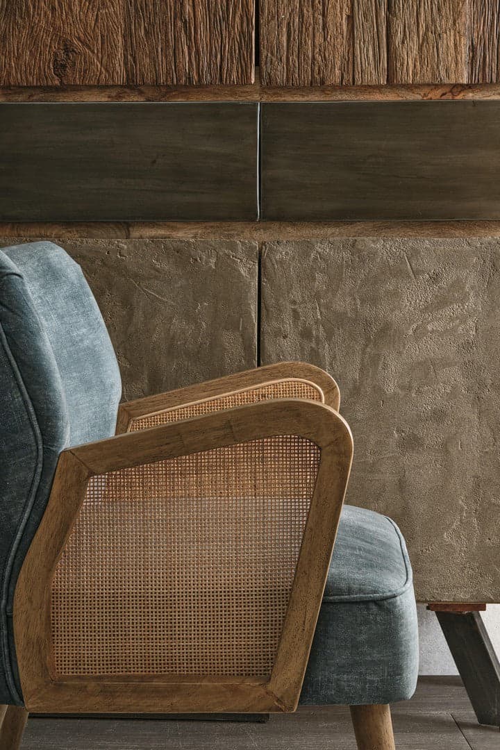 Poltrona "Virna" per interno, Struttura In Legno Di Pino E Compensato 64 x 71 x 79h cm - 40