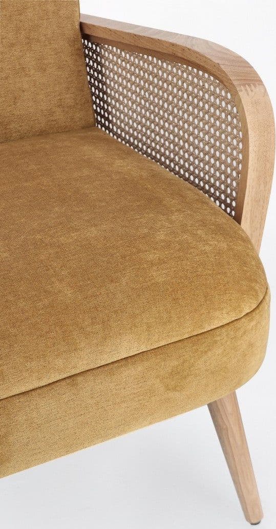 Poltrona "Dalida" per interno, Struttura In Legno Di Pino E Compensato 65 x 74 x 81h cm in Poltrone Decor Space - Altamura, commercioVirtuoso.it