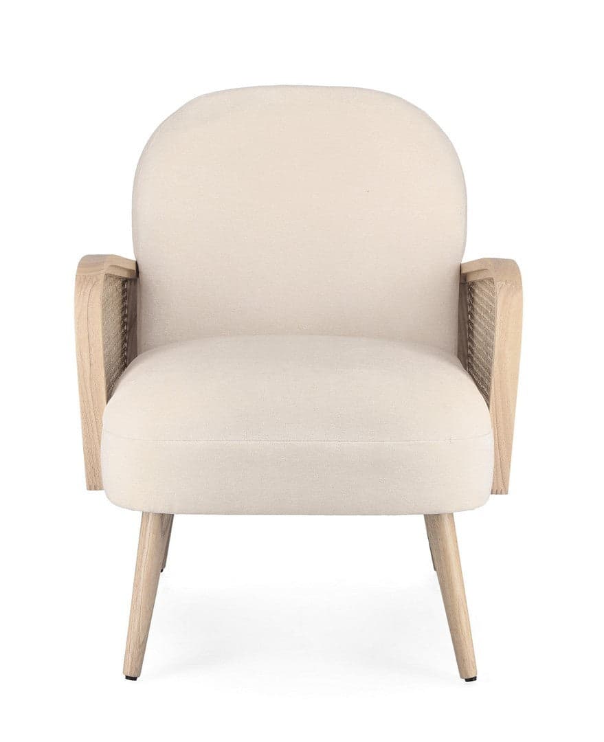 Poltrona "Dalida" per interno, Struttura In Legno Di Pino E Compensato 65 x 74 x 81h cm in Poltrone Decor Space - Altamura, commercioVirtuoso.it