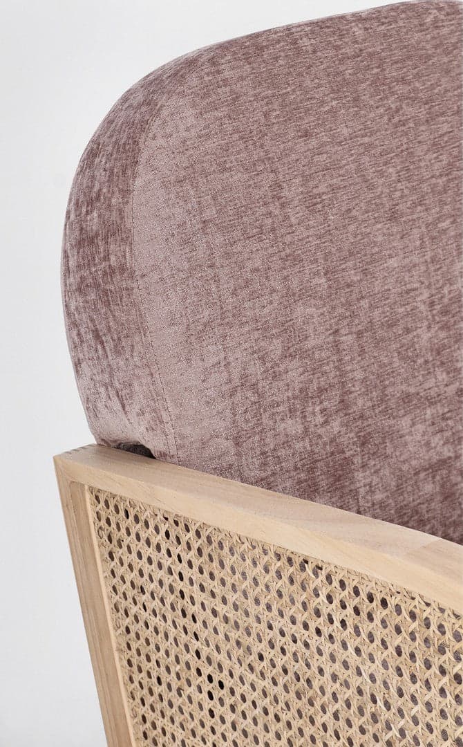 Poltrona "Dalida" per interno, Struttura In Legno Di Pino E Compensato 65 x 74 x 81h cm in Poltrone Decor Space - Altamura, commercioVirtuoso.it