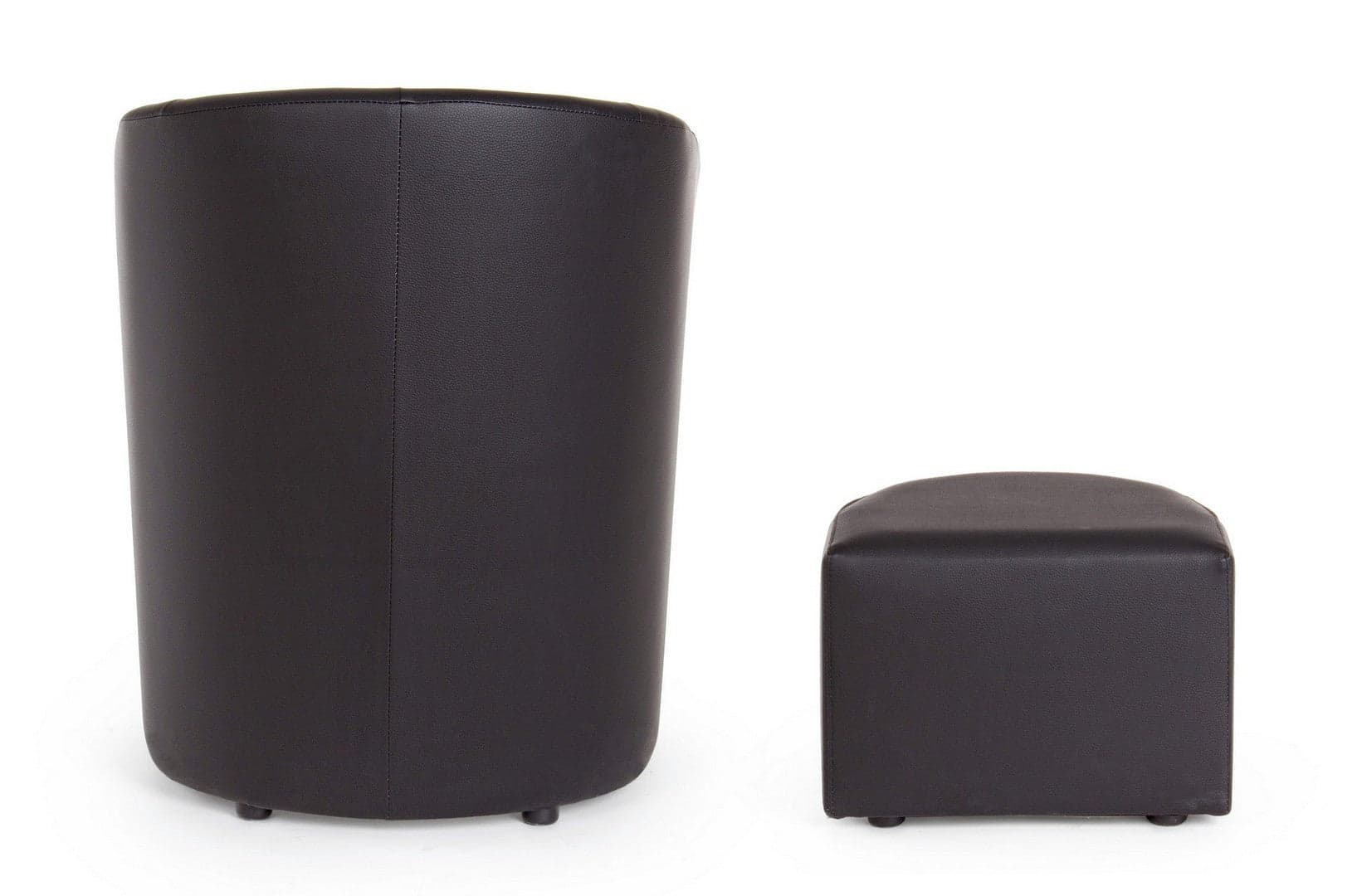 Poltrona "Rita" per interno, Struttura In Legno Di Pino E Compensato, Rivestimento In Similpelle 94% Pvc 6% Poliuretano 64,5 x 59,5 x 78h cm Casa e cucina/Arredamento/Soggiorno/Poltrone e sedie/Poltrone Decor Space - Altamura, Commerciovirtuoso.it