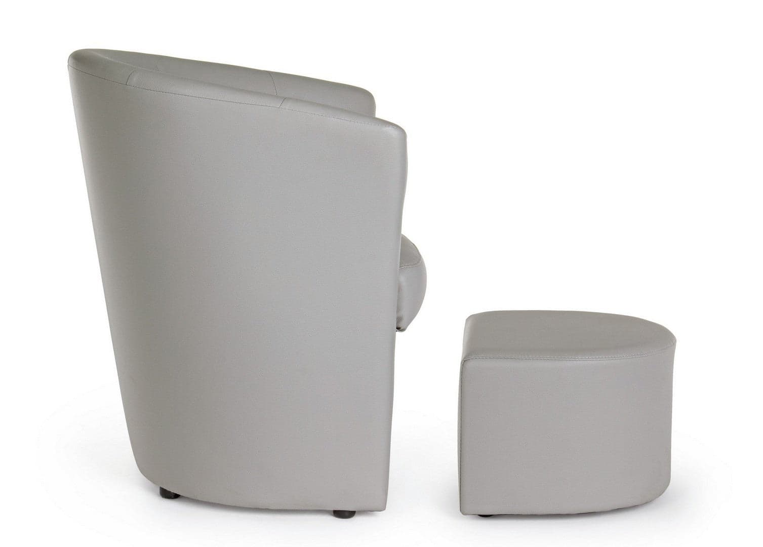 Poltrona "Rita" per interno, Struttura In Legno Di Pino E Compensato, Rivestimento In Similpelle 94% Pvc 6% Poliuretano 64,5 x 59,5 x 78h cm Casa e cucina/Arredamento/Soggiorno/Poltrone e sedie/Poltrone Decor Space - Altamura, Commerciovirtuoso.it