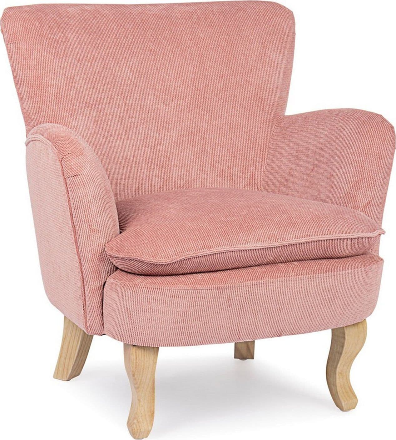 Poltrona "Orlins" per interno, Struttura In Legno Di Pino E Compensato, Rivestimento In Poliestere Effetto Boucle', Capitonne' 71.5 x 72.5 x 79h cm - 25