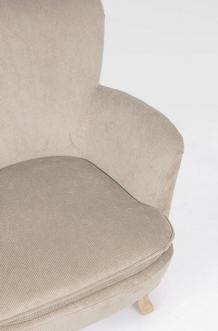 Poltrona "Orlins" per interno, Struttura In Legno Di Pino E Compensato, Rivestimento In Poliestere Effetto Boucle', Capitonne' 71.5 x 72.5 x 79h cm - 22