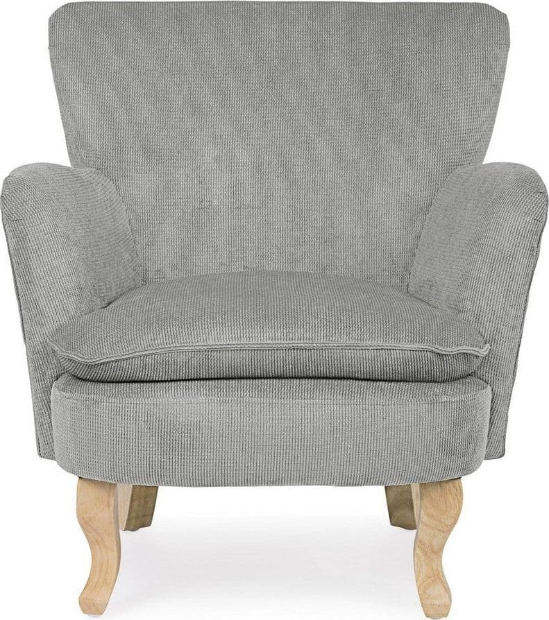Poltrona "Orlins" per interno, Struttura In Legno Di Pino E Compensato, Rivestimento In Poliestere Effetto Boucle', Capitonne' 71.5 x 72.5 x 79h cm - 25
