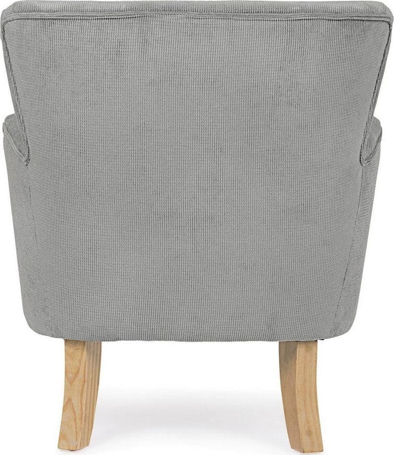 Poltrona "Orlins" per interno, Struttura In Legno Di Pino E Compensato, Rivestimento In Poliestere Effetto Boucle', Capitonne' 71.5 x 72.5 x 79h cm - 26