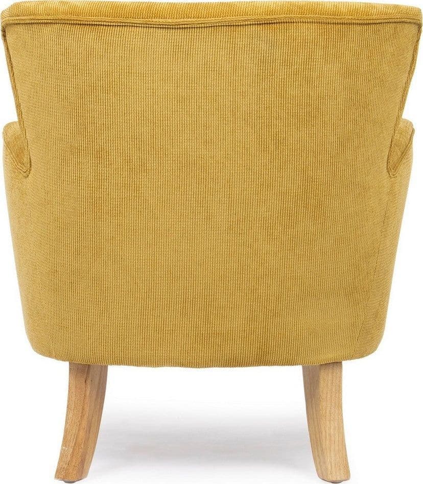 Poltrona "Orlins" per interno, Struttura In Legno Di Pino E Compensato, Rivestimento In Poliestere Effetto Boucle', Capitonne' 71.5 x 72.5 x 79h cm - 39