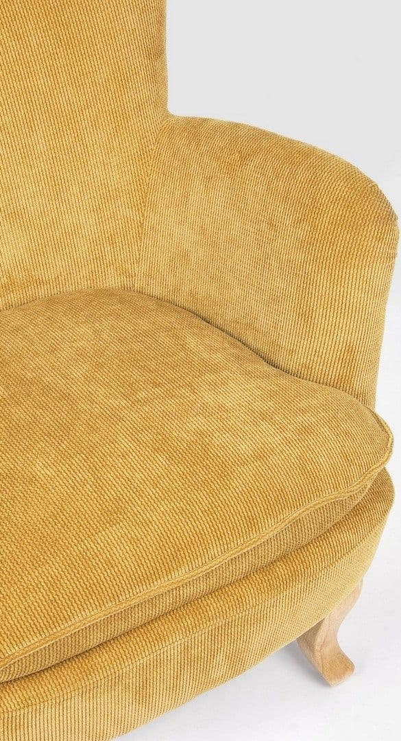 Poltrona "Orlins" per interno, Struttura In Legno Di Pino E Compensato, Rivestimento In Poliestere Effetto Boucle', Capitonne' 71.5 x 72.5 x 79h cm - 42