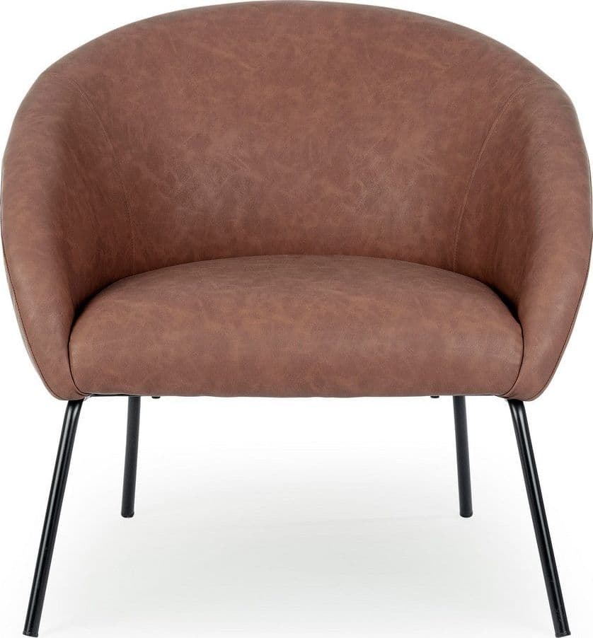 Poltrona "Aiko" per interno, Gambe In Acciaio Verniciato A Polvere 80 x 76 x 75h cm - 3