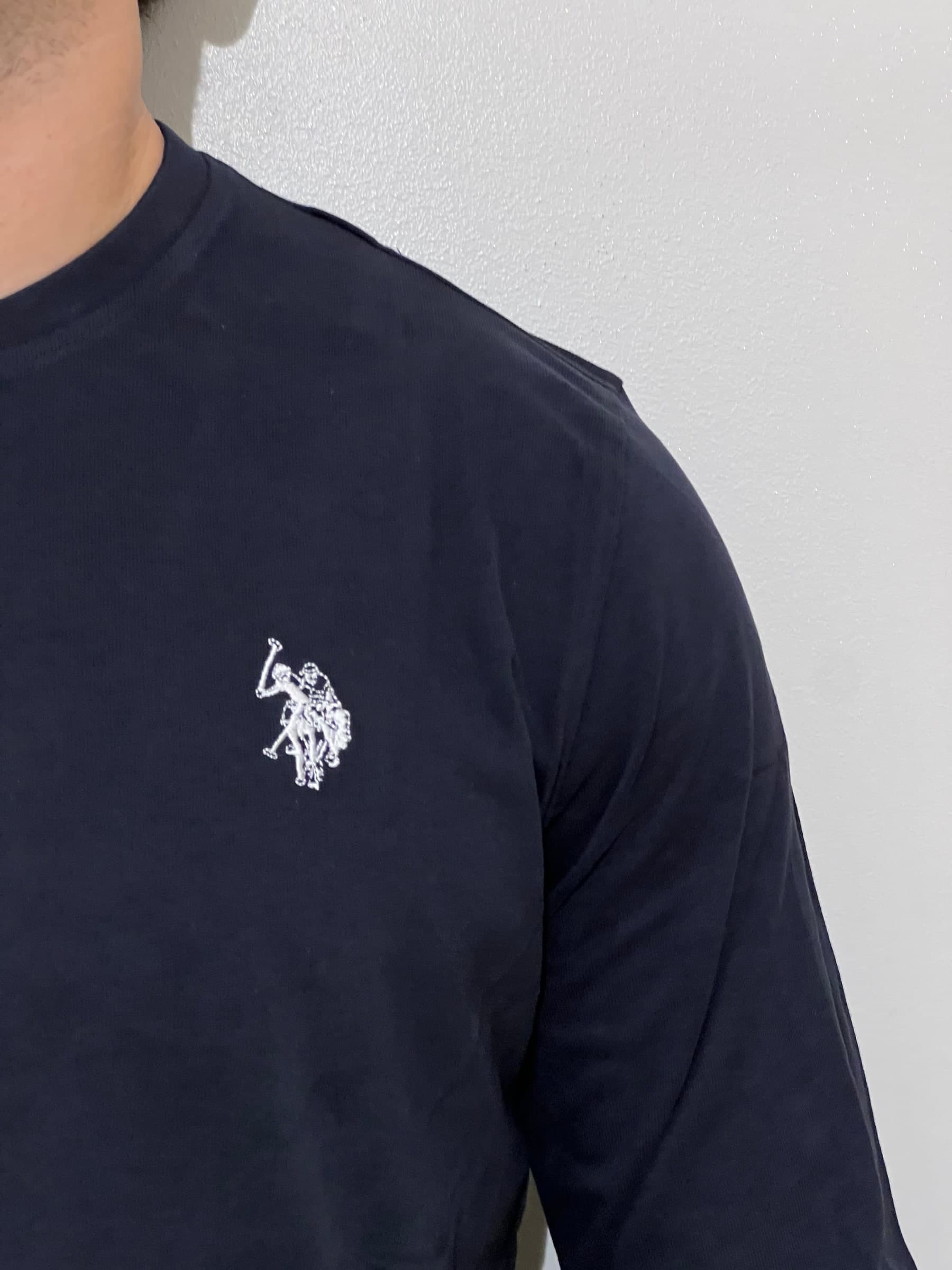T-shirt manica lunga blu Moda/Uomo/Abbigliamento/T-shirt polo e camicie/Maglie a manica lunga Kanal 32 - Santa Maria di Licodia, Commerciovirtuoso.it