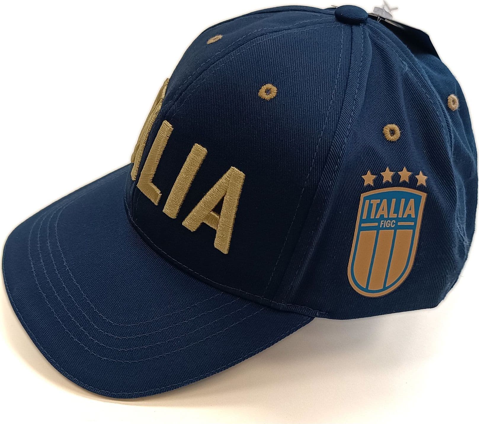 Cappello blu scuro con visiera Italia - 2