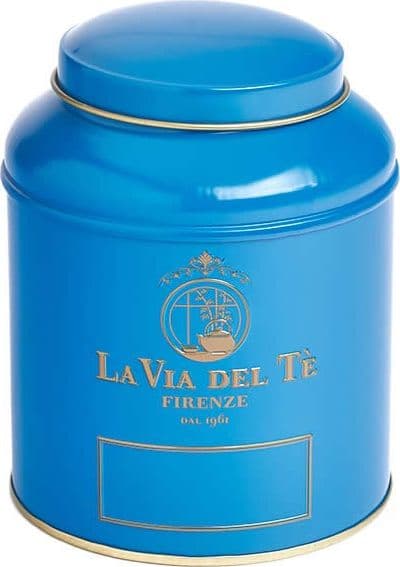 Barattolino "La Via del Tè"  Azzurro