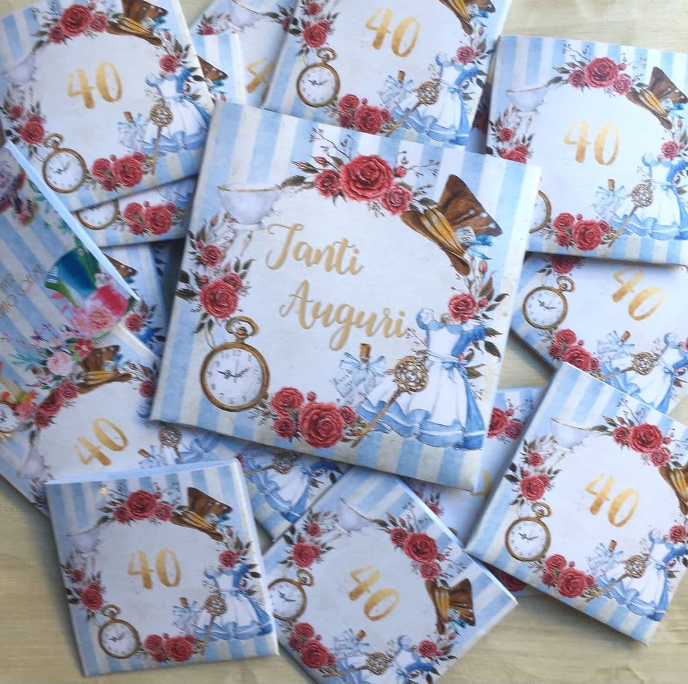 Bustine di Tè Personalizzate per Compleanni - 2