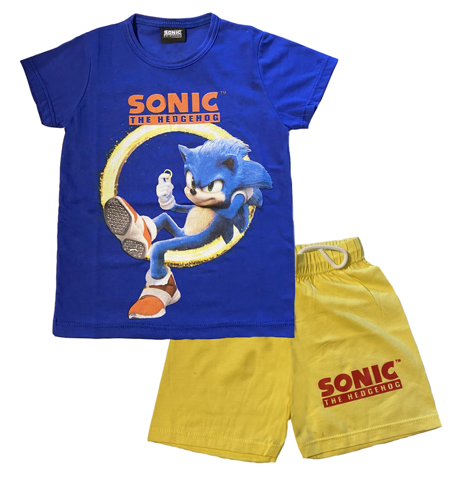 Completo Sonic bambino da 3 a 7 anni made in Italy - 11