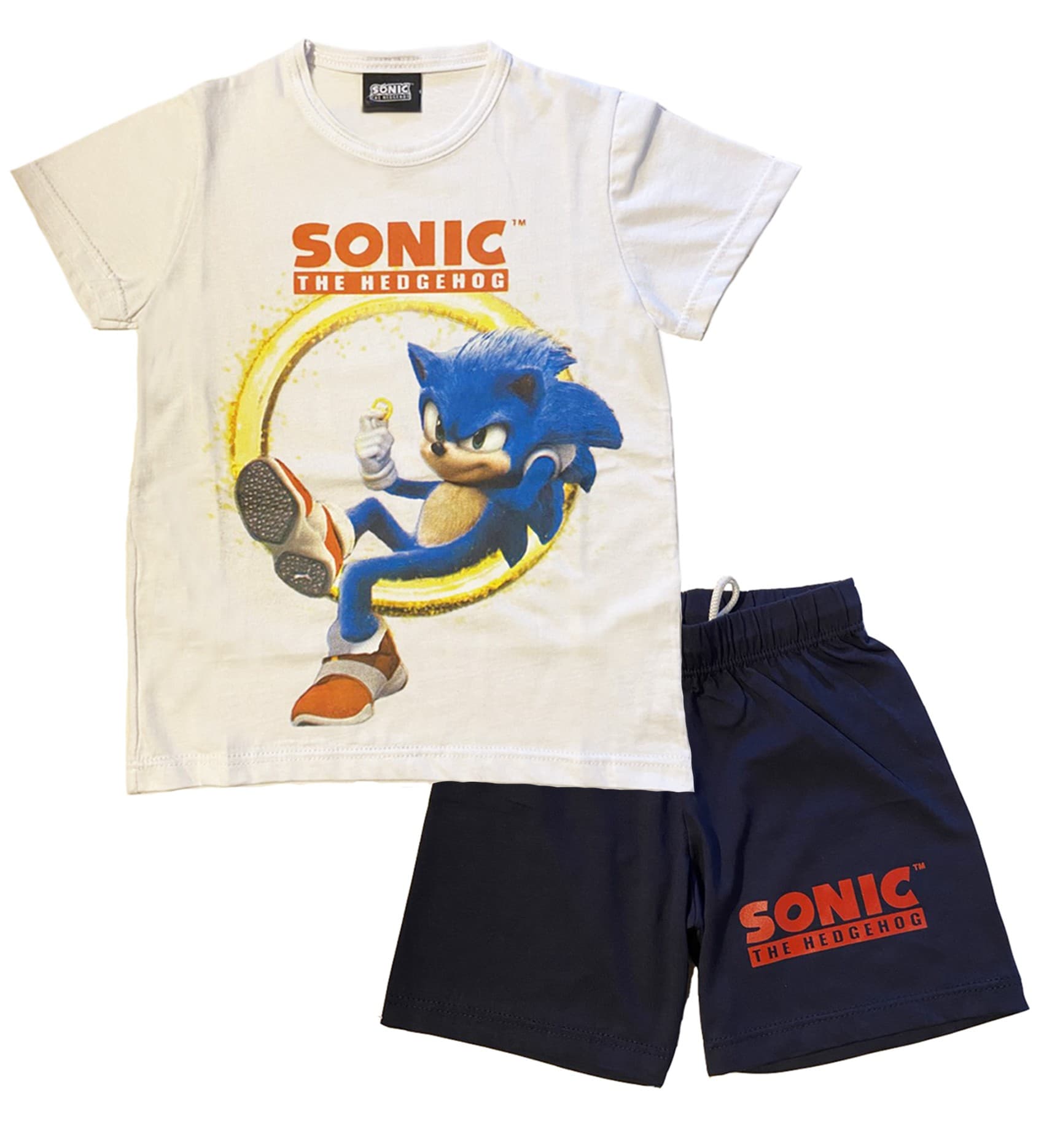 Completo Sonic bambino da 3 a 7 anni made in Italy - 12