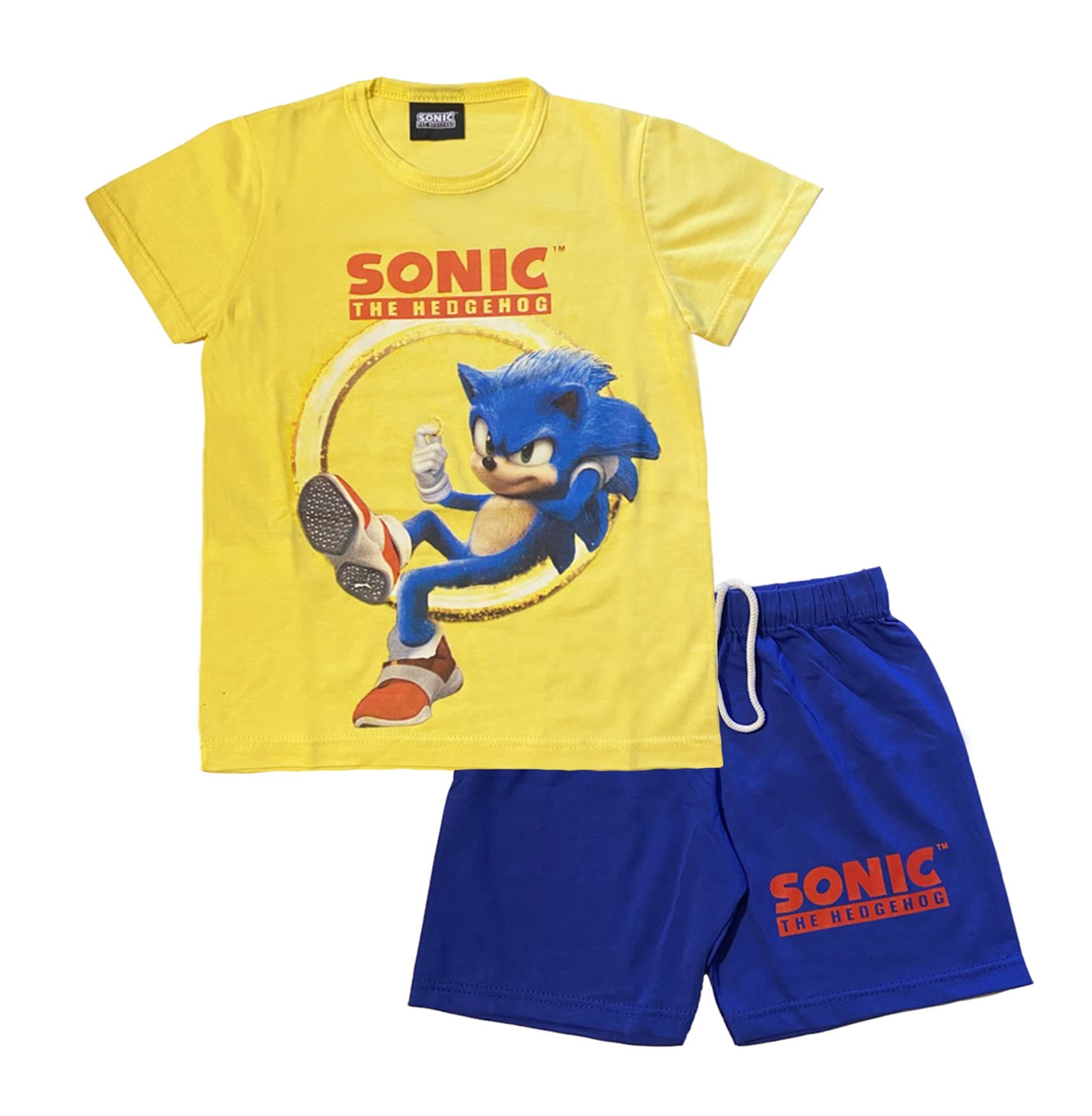 Completo Sonic bambino da 3 a 7 anni made in Italy - 10