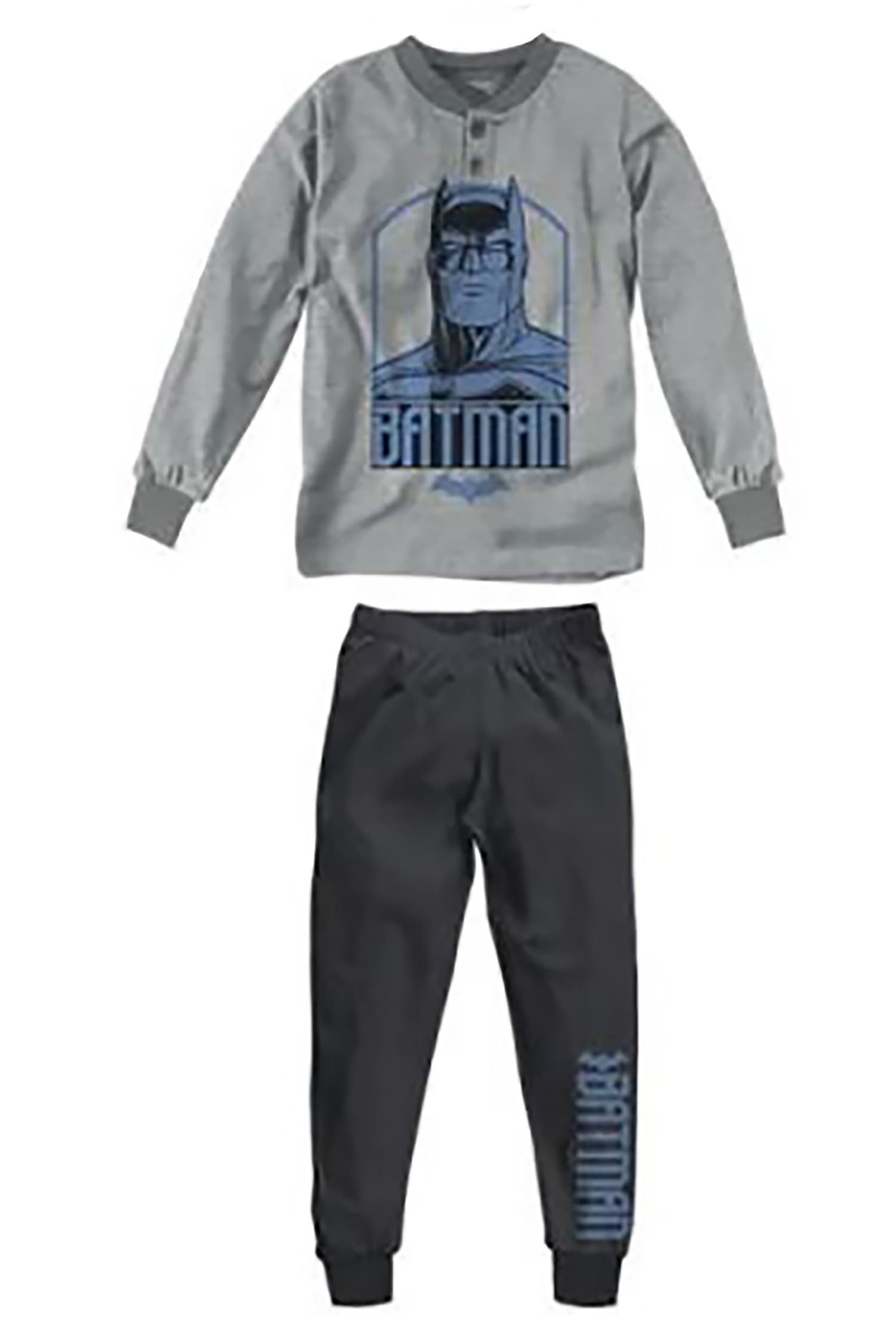 Pigiama Batman interno felpato da 3 a 10 anni Inverno - 3
