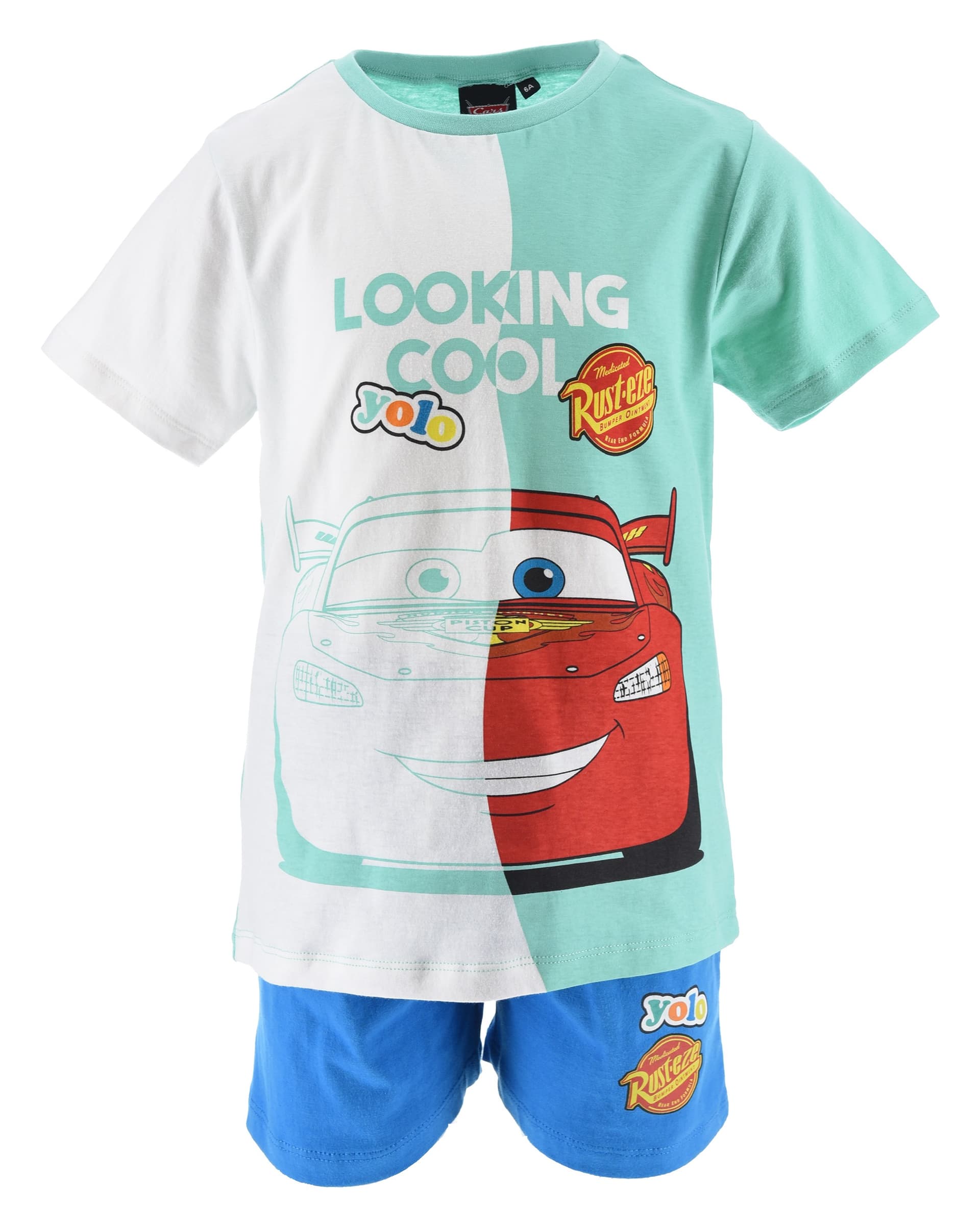 Completo Cars t-shirt con pantaloncinida 3 a 8 anni - 5