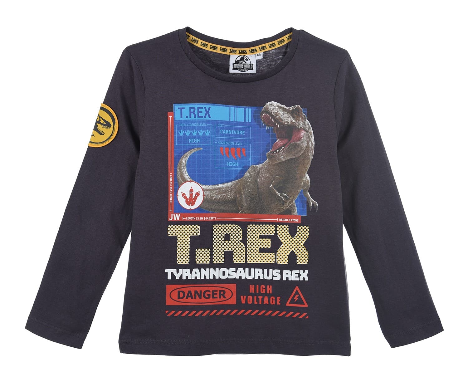 Maglietta Jurassic world dinosauri bambino da 3 a 8 anni - 3