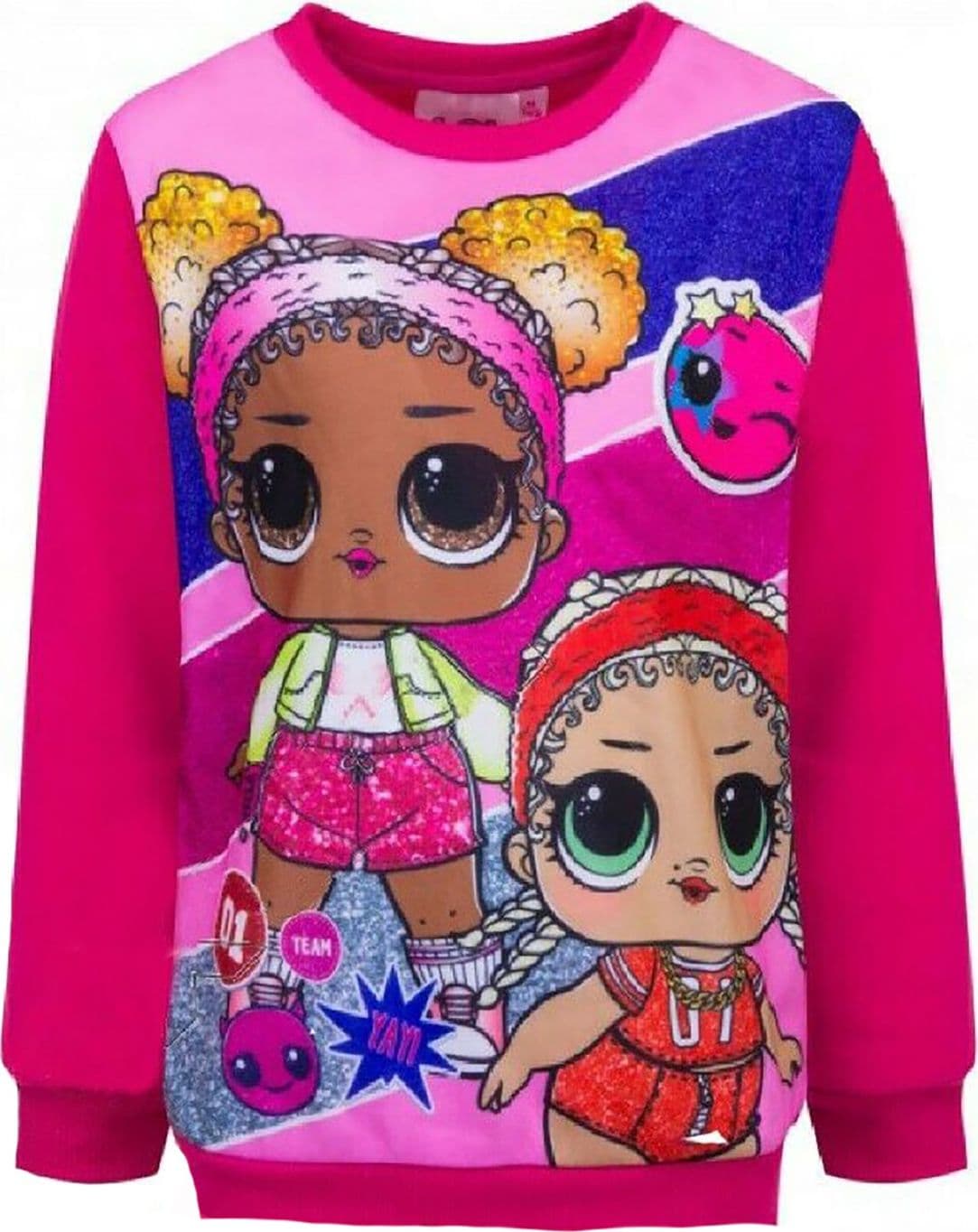 Felpa lol surprise da 3 a 7 anni collezione inverno