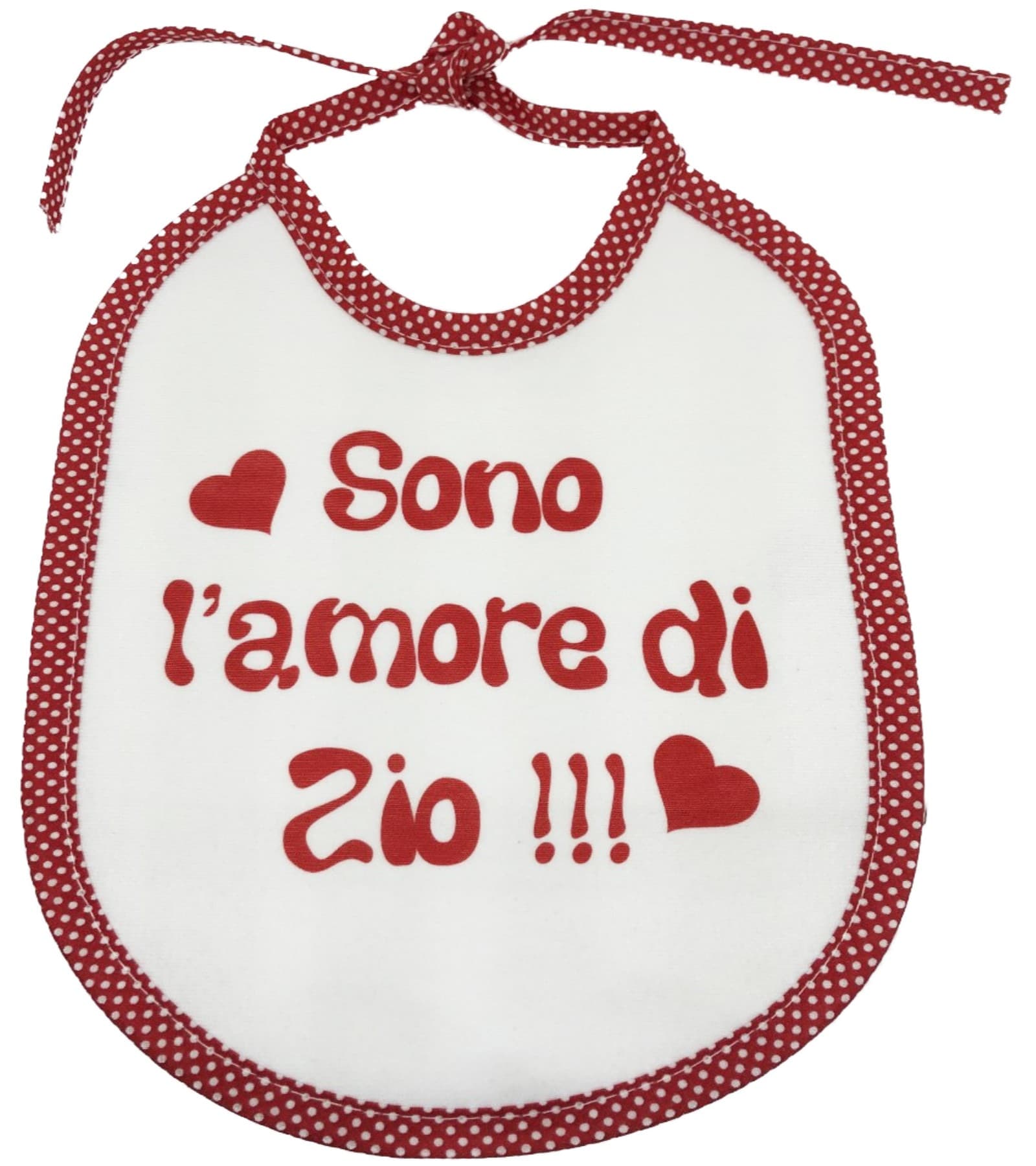 Bavaglini con scritte simpatiche bimbo bimba Made in Italy - 15