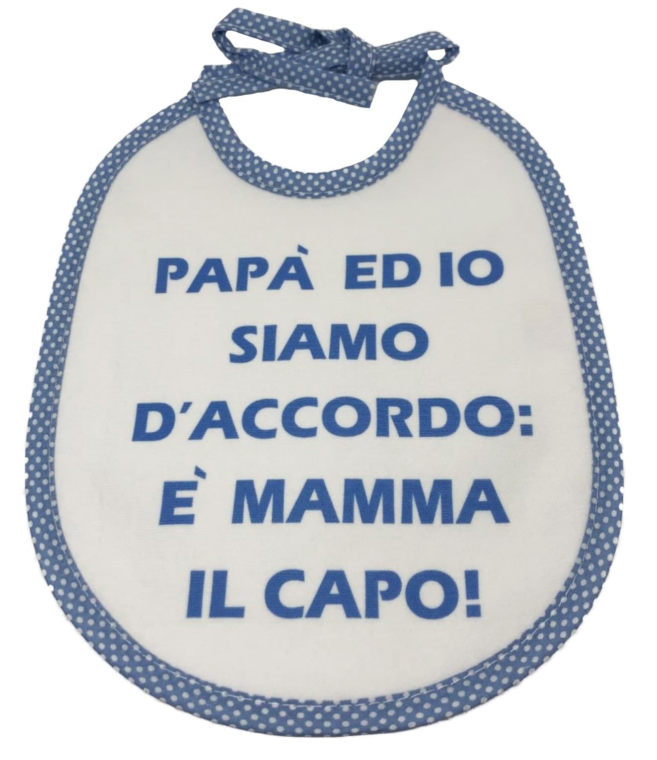 Bavaglini con scritte simpatiche bimbo bimba Made in Italy - 11