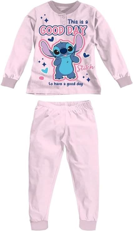 Pigiama Stitch interno felpato da 3 a 10 anni - 3