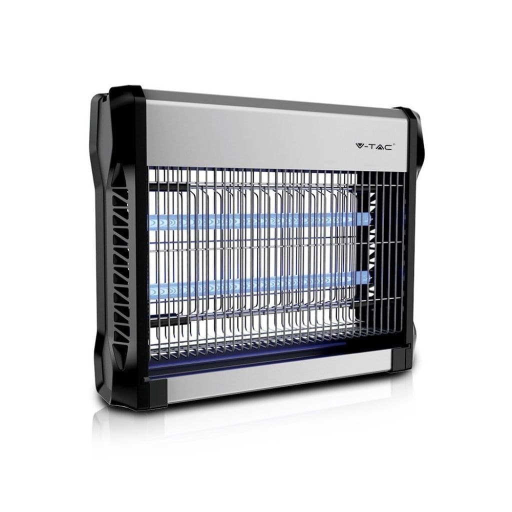 V-TAC VT-3220 ZANZARIERA ELETTRICA INSECT KILLER LAMPADA UV 20W LUCE BLU ATTIRA ED ELIMINA INSETTI - SKU 11180