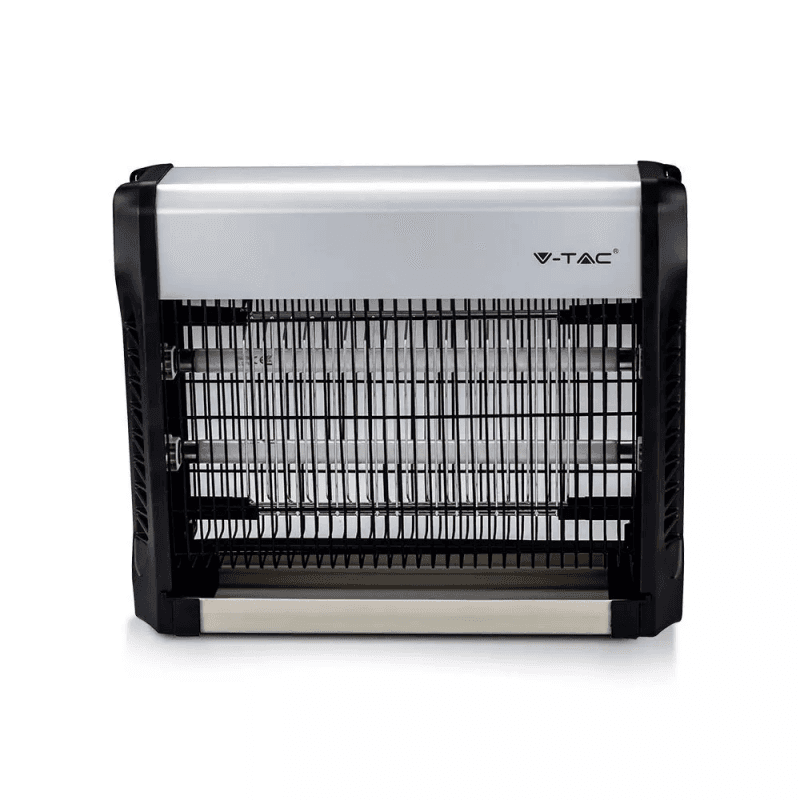 V-TAC VT-3220 ZANZARIERA ELETTRICA INSECT KILLER LAMPADA UV 20W LUCE BLU ATTIRA ED ELIMINA INSETTI - SKU 11180 - 4