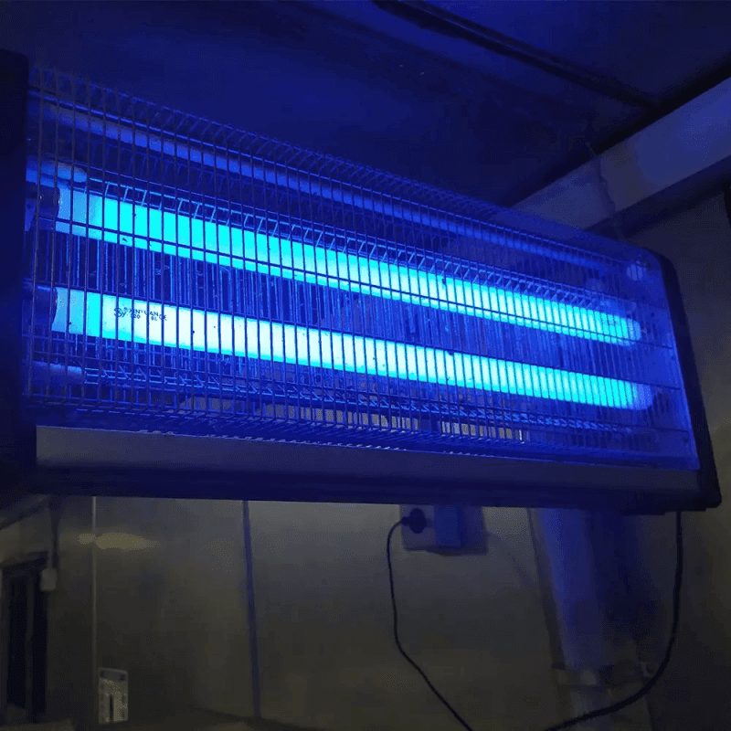 V-TAC VT-3230 ZANZARIERA ELETTRICA INSECT KILLER LAMPADA UV 30W LUCE BLU ATTIRA ED ELIMINA INSETTI - SKU 11181 - 3