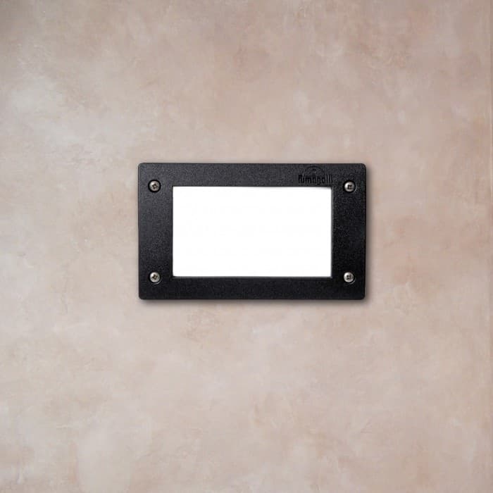 LAMPADA AD INCASSO FUMAGALLI LETI 200 NERO OPALE LED GX53 3W CCT SET | 4C1000000AYG1K - 3