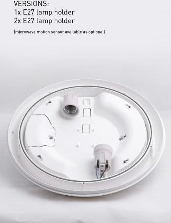 PLAFONIERA FUMAGALLI UMBERTA BIANCO OPALE 2 PORTALAMPADE E27 | 1B3000000WYE28 - 4