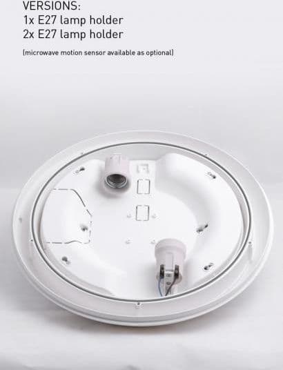 PLAFONIERA FUMAGALLI UMBERTA BIANCO OPALE 2 PORTALAMPADE E27 | 1B3000000WYE28 - 4
