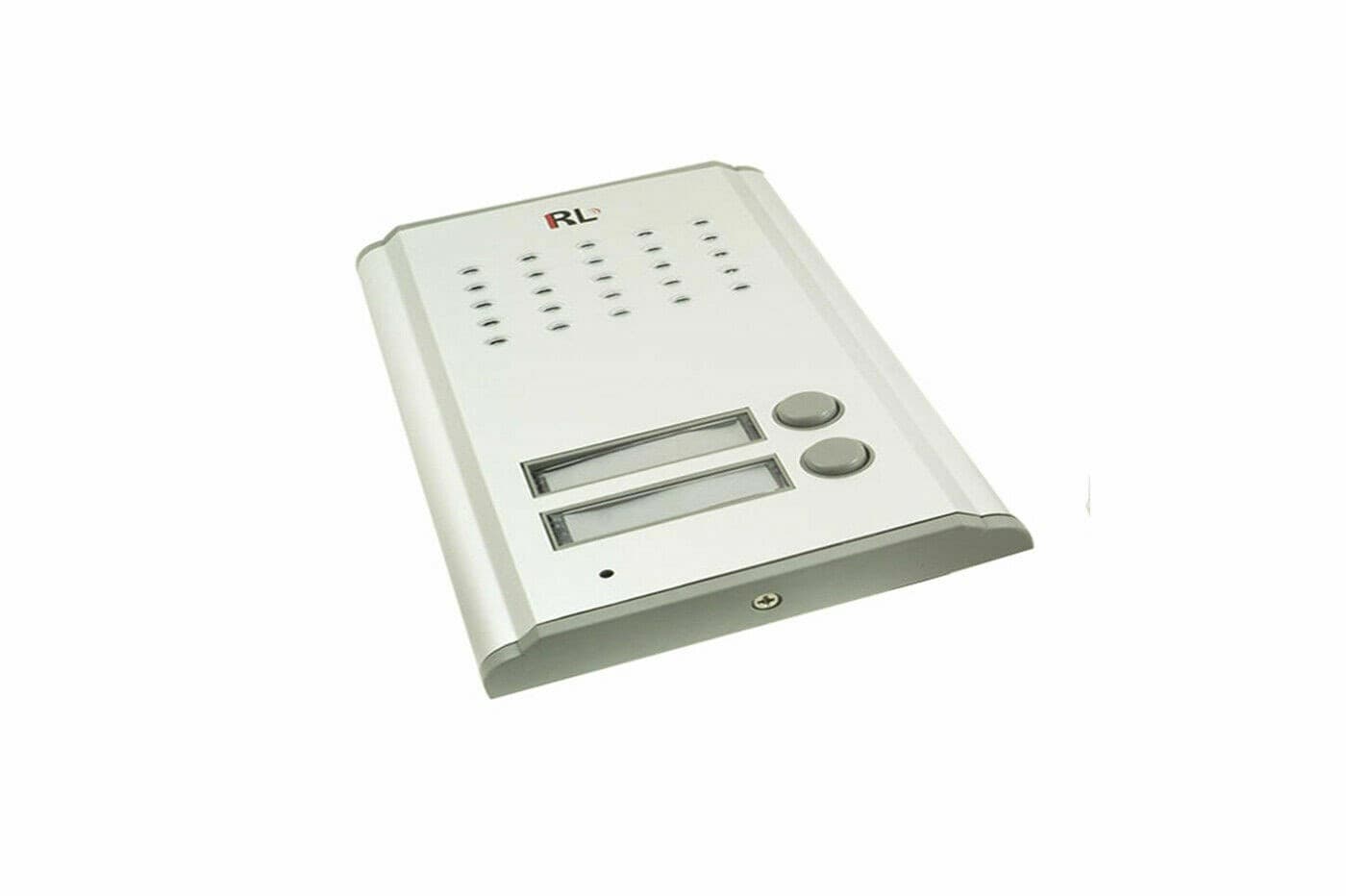 Citofono bifamiliare per 2 famiglie pulsante Apri Cancello 2 citofoni rl-3208AA - 4