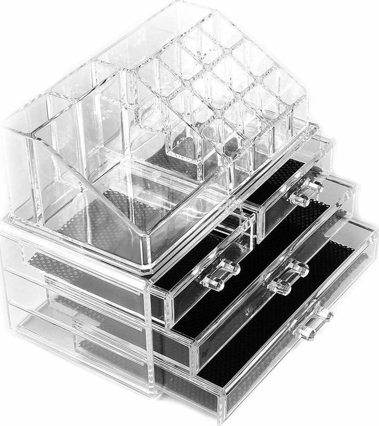 Porta Trucchi Organizer a 20 Scomparti porta pennelli trucchi matite eyeliner rossetti case - 4