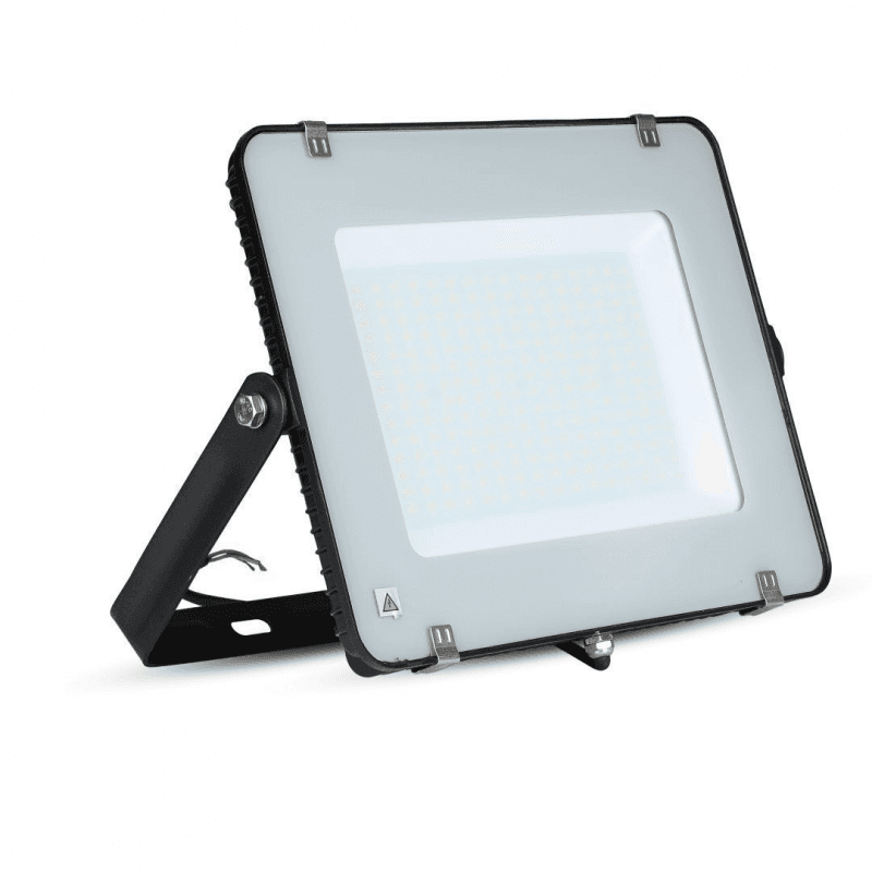 V-TAC VT-49204 FARO LED FLOODLIGHT 200W SMD SLIM IP65 NERO luce bianca naturale o fredda - 7