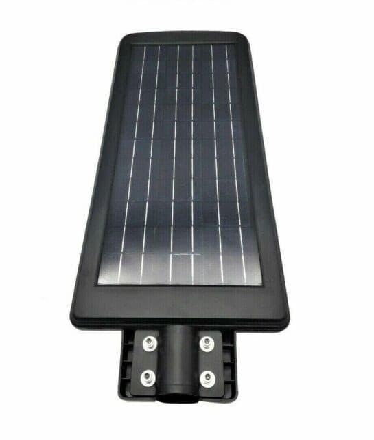 Faro LED Lampione Stradale 120W Pannello Solare Integrato ip65 con Telecomando - 2
