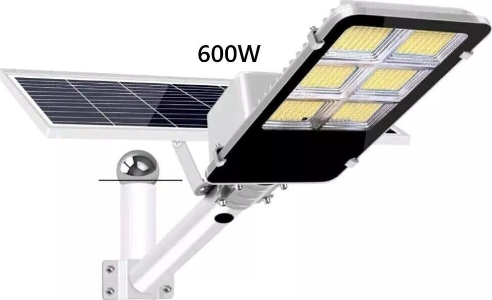 LAMPIONE LED PANNELLO SOLARE STAFFA E TELECOMANDO 200W 300W 400W 500W 600W IP66 Standard - 10