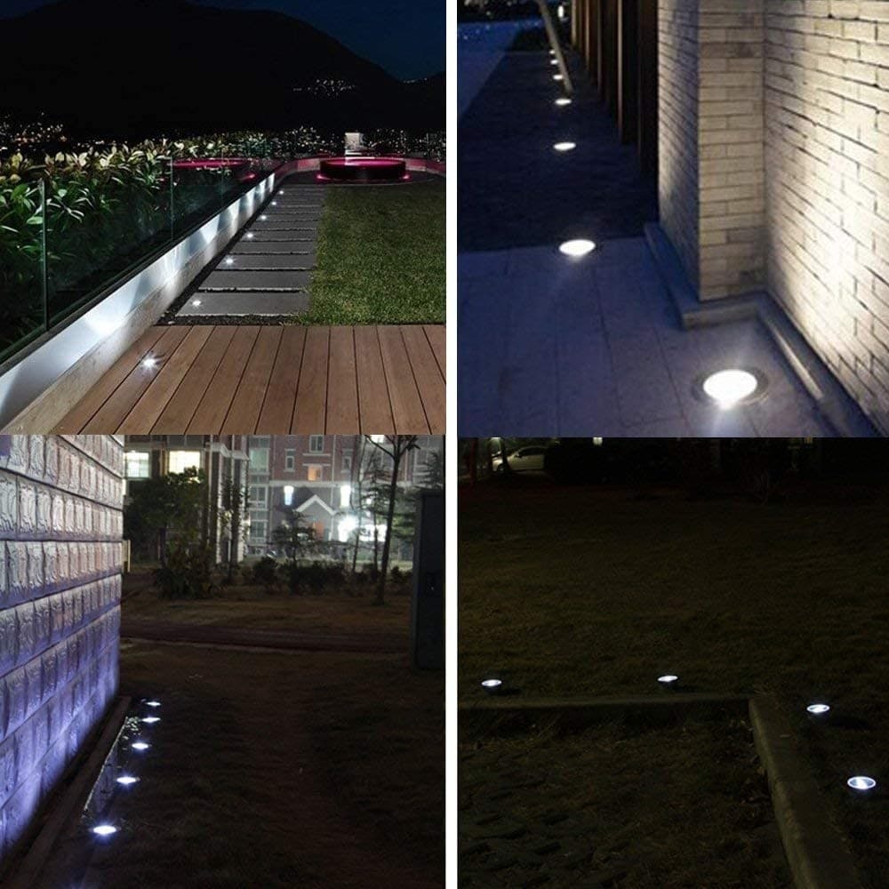 3W Faretto Incasso 3 LED da Esterno 220v Segnapasso Calpestabile IP65 - 3