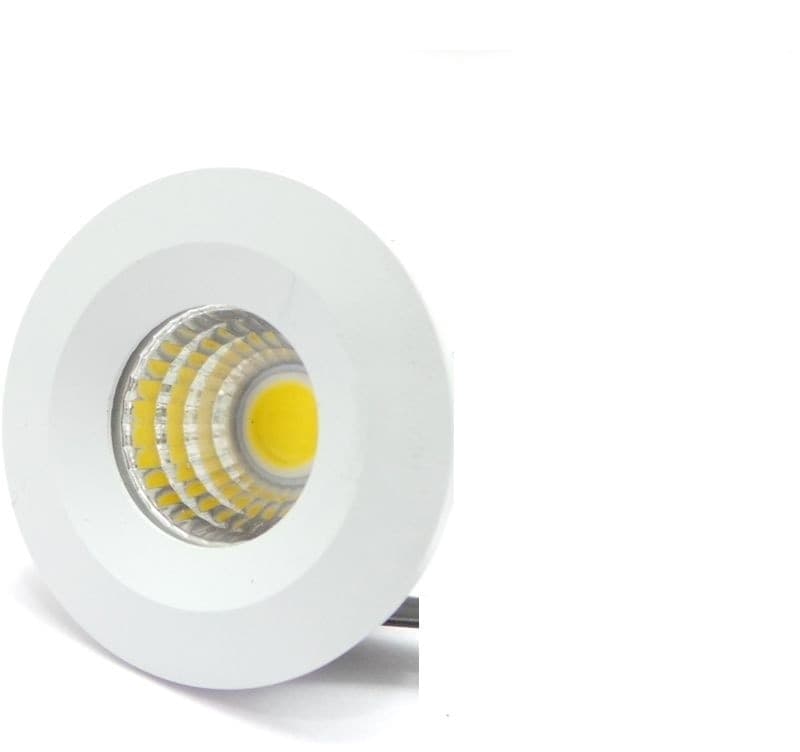 MINI FARETTO LED COB 3W puntoluce incasso a molle Fisso 240Lm 220v - 4