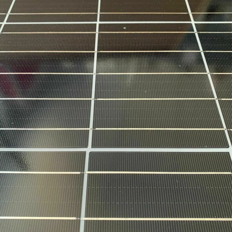 100W Pannello Solare Modulo Fotovoltaico 12V CELLE SILICIO PINZE BATTERIA - 4