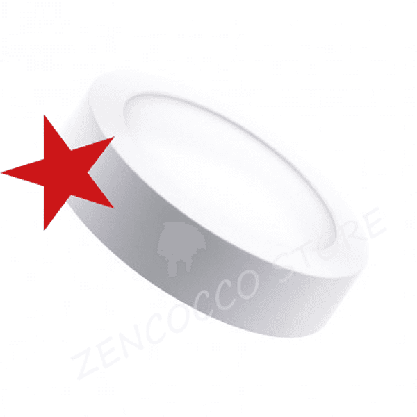 PANNELLO 12W PLAFONIERA faretto LED ROTONDO DA ESTERNO luce Naturale 4000k - 2