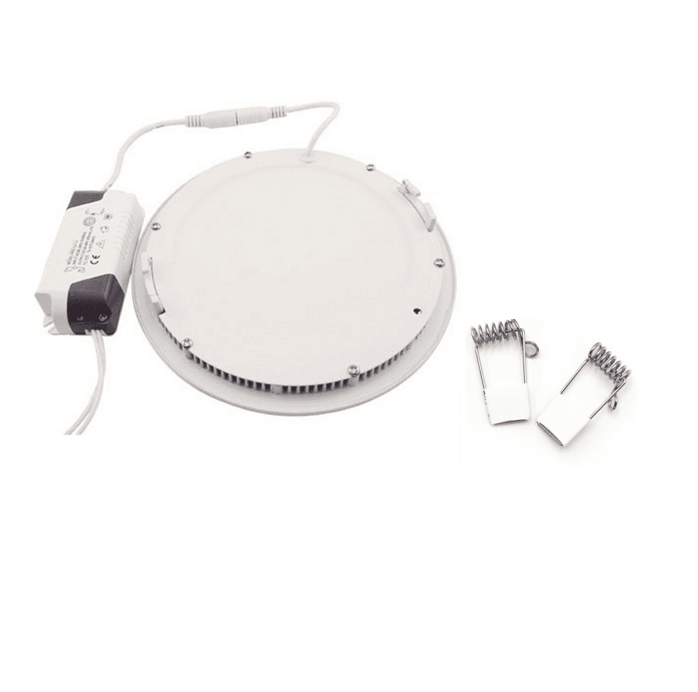 Faretto Led 25 Watt Pannello Incasso rotondo 1800 LM Luce Fredda 6000k - 3