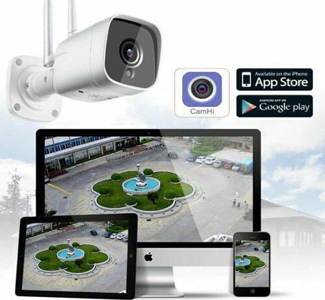 telecamera 4g Sim Gsm Camera WIFI Cam IP66 slot SD 2 MPX Audio e video HD remoto - 5